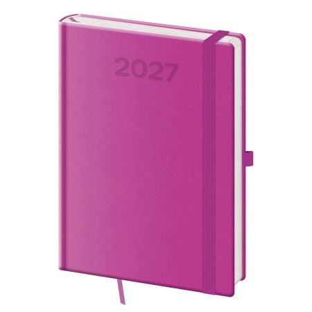 Diář 2027 denný A5 Print Pop - fialová Diář 2027 denný A5 Print Pop - fialová