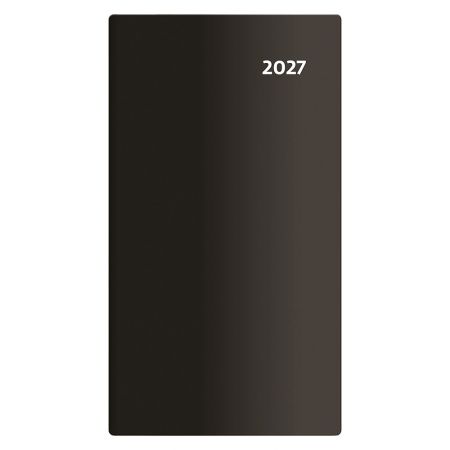Diář vreckový 2027 - Torino dvojtýždňový - čierna