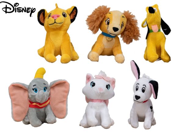 Disney přívěsek na klíče plyšový 11-12cm 6druhů 12m+