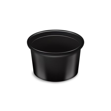 Dresinková miska (PP) Microboxx černá O46mm 30ml [50 ks]