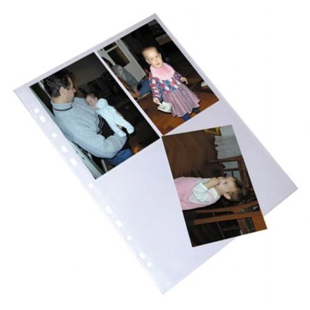 Euroobal, A4, na fotky o rozměrech 10x15 cm, čirý, VIQUEL, 25 ks/bal.