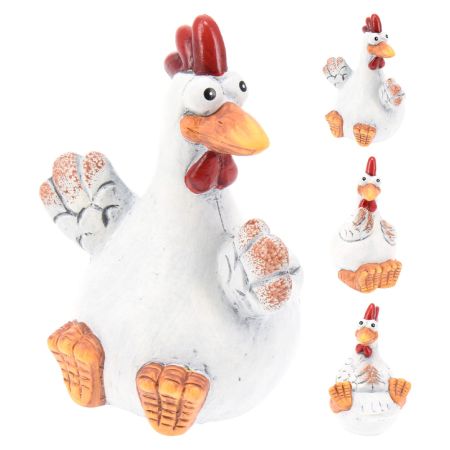 Figúrka sedící slepice 13 cm (3 varianty)