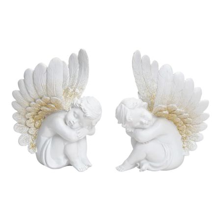 Figurka sedícího anděla 18 cm (mix 2 vzorů /cena za 1 kus) Figurka sedícího anděla 18 cm (mix 2 vzorů /cena za 1 kus)