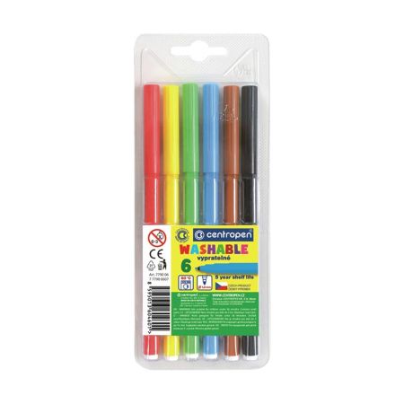 Fixy - CENTROPEN 7790 - sada 6 ks
