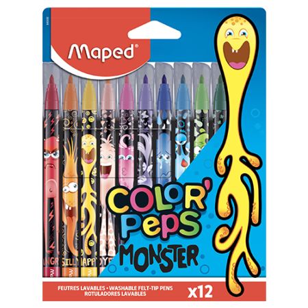 Fixy MAPED Color'Peps Monster 12 ks