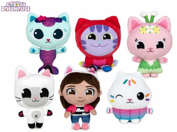 Gábinin kouzelný domek postavy plyšové 25cm 6druhů 0m+