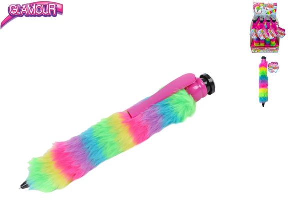 Glamour propiska jumbo 28cm chlupatá 20ks v DBX