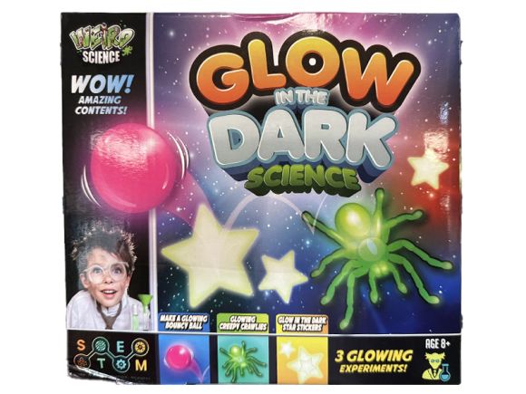 Glow in the dark - sada pokusů v krabičce