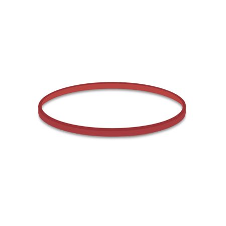 Gumičky červené slabé (1 mm, O 6 cm) [50 g]