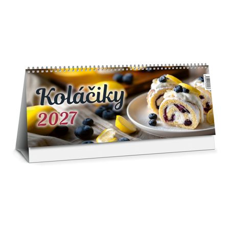Kalendář stolní Koláčky 2027 Kalendář stolní Koláčky 2027