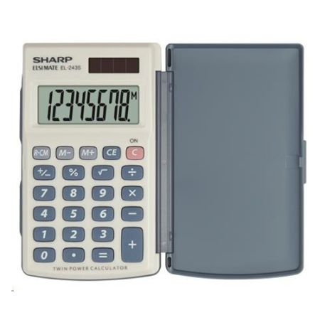 Kalkulačka kapesní SHARP SH-EL243S