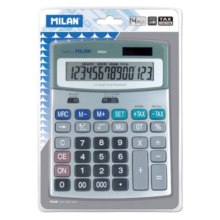 Kalkulačka MILAN stolní 14-místní 40924