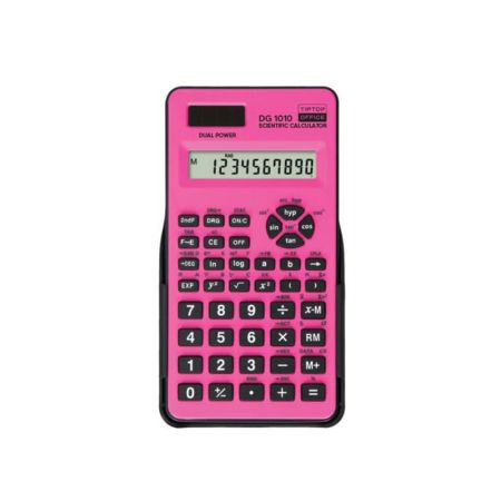 Kalkulačka vědecká DG-1010 růžová