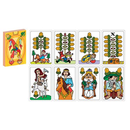 Karty Akim Černý Petr - Šťastný krtek