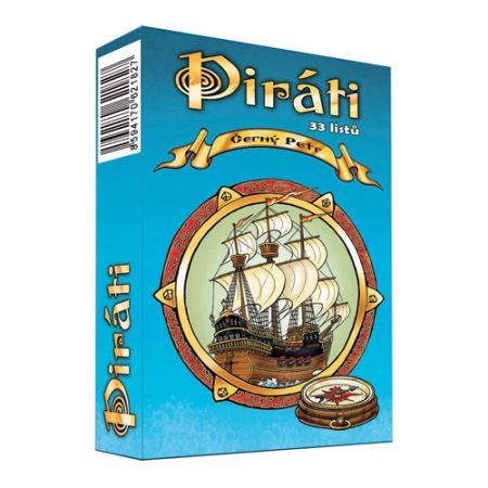Karty hrací - Černý Petr - Piráti