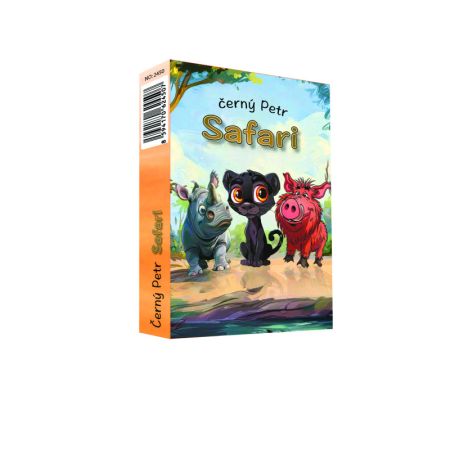 Karty hrací - Černý Petr - Safari
