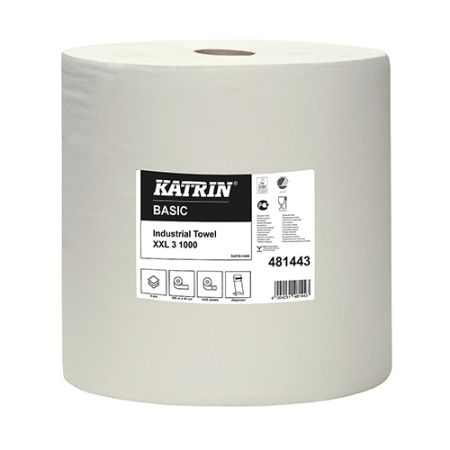 Průmyslové utěrky Katrin MAXI 2-vrst., 20x21cm, 6ks