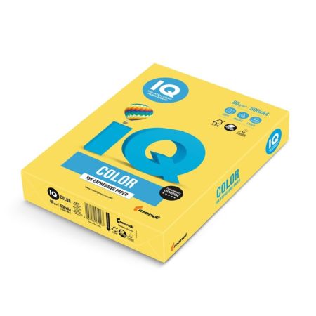 Kopírovací papír A4 IQ 120g color kanárkově-žlutý