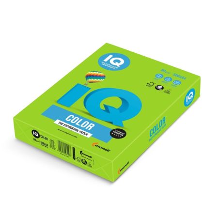 Kopírovací papír A4 IQ 120g color májovo-zelený