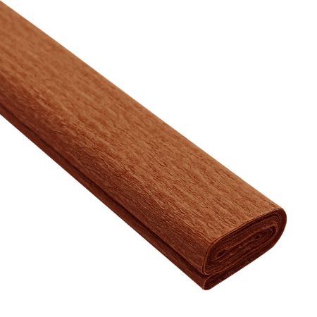 Krepový papír JUNIOR - hnědý 28
