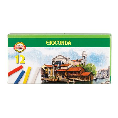 Křídy gioconda olej. 12 ks