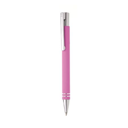 Kuličkové pero kov TUBLA v dárkové tubě rúžová