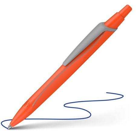 Kuličkové pero Schneider Reco Neon orange M - modrá náplň Kuličkové pero Schneider Reco Neon orange M - modrá náplň