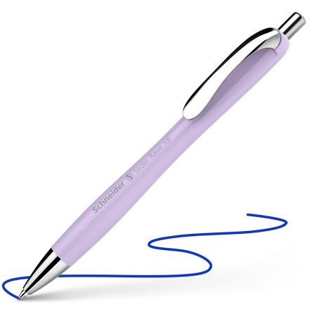 Kuličkové pero Schneider Slider Rave XB Blossom - modrá náplň