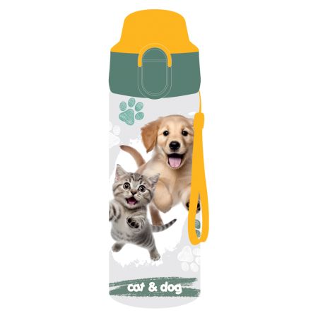 Láhev na pití JUNIOR S8 TRITAN 500 ml - Cat & Dog