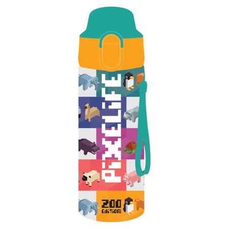 Láhev na pití JUNIOR S8 TRITAN 500 ml - Pixelife Zoo Edition