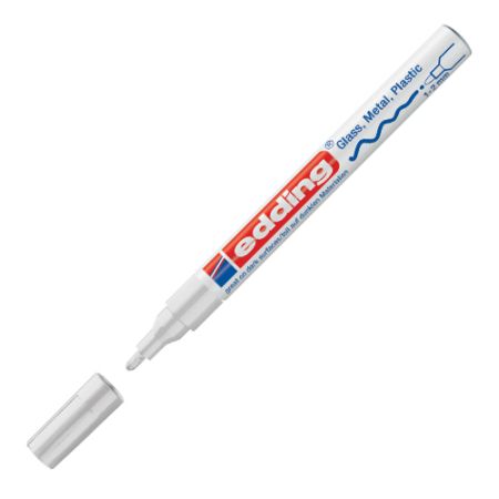 Lakový popisovač Edding 751 bílý