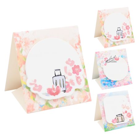 Lepicí bločky M&G Sakura (4 dizajny)