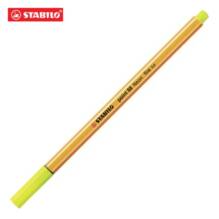 Liner STABILO point 88 neon žlutý