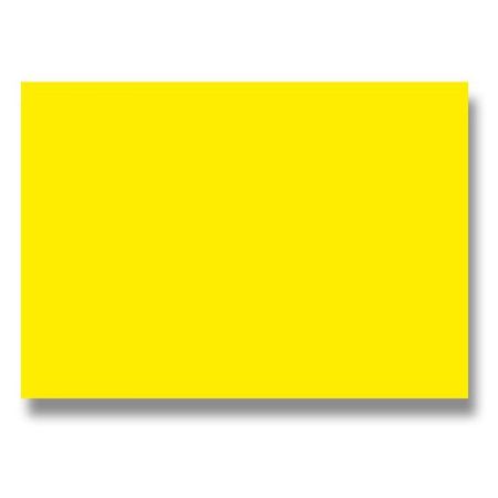 Listov.karta CF - 210x297 mm, žlutá 210g (25 ks)