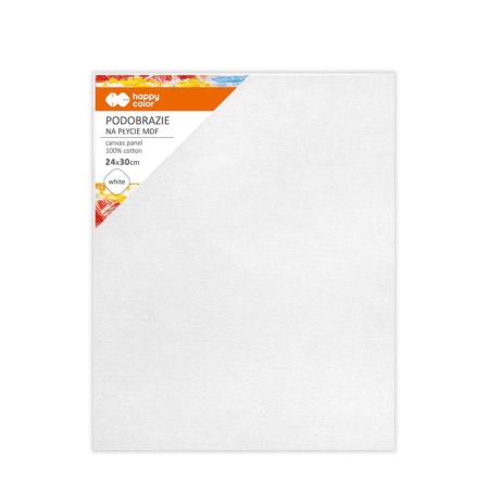 Malířské plátno Happy Color 24x30 cm MDF 4 mm - biele Malířské plátno Happy Color 24x30 cm MDF 4 mm - biele