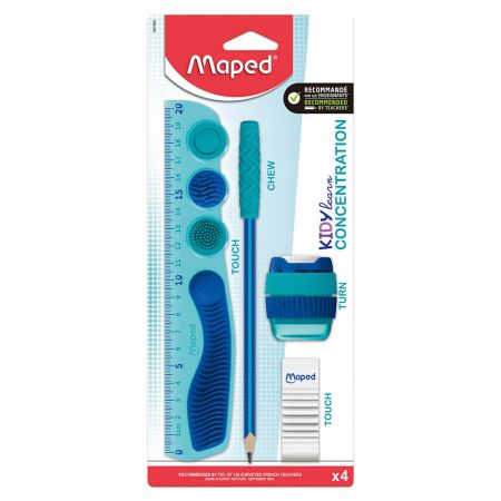 MAPED Kidy Learn Concentration Set, 4 ks MAPED Kidy Learn Concentration Set, 4 ks