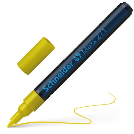 Marker Schneider Maxx 271 PM - žlutý