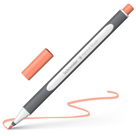 Marker Schneider Paint-it 070 Brush F - meruňkový pastel Marker Schneider Paint-it 070 Brush F - meruňkový pastel