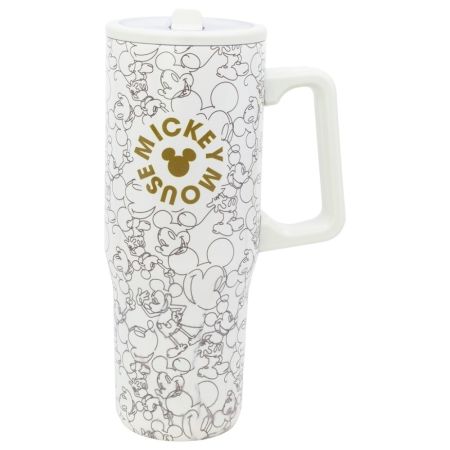 Mickey Mouse Termohrnek s brčkem a uchem 920 ml Mickey Mouse Termohrnek s brčkem a uchem 920 ml