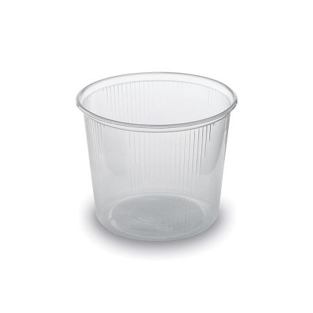 Miska kulatá průhledná 400 ml. / 100ks / Miska kulatá průhledná 400 ml. / 100ks /