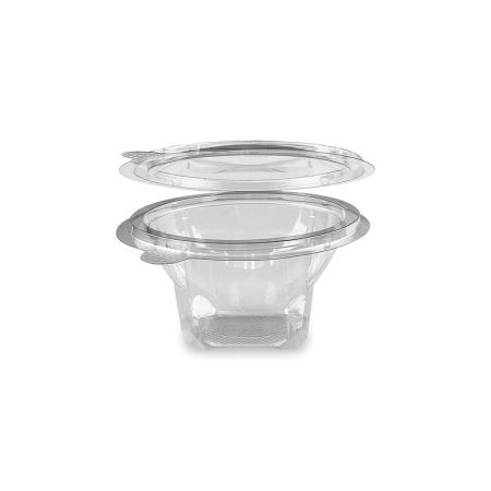 Miska kulatá průhledná s víčkem 250 ml (PET) /50 ks/