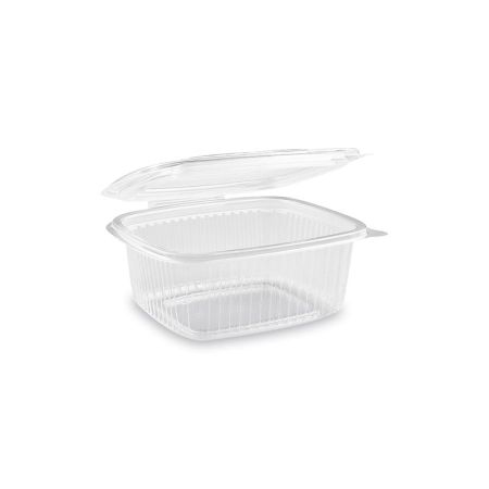 Miska oválná průhledná s víčkem 500 ml (PP), / 50ks / Miska oválná průhledná s víčkem 500 ml (PP), / 50ks /
