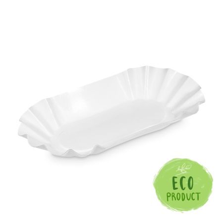 Miska papírová 12,5 x 20,5 x 3,5 cm