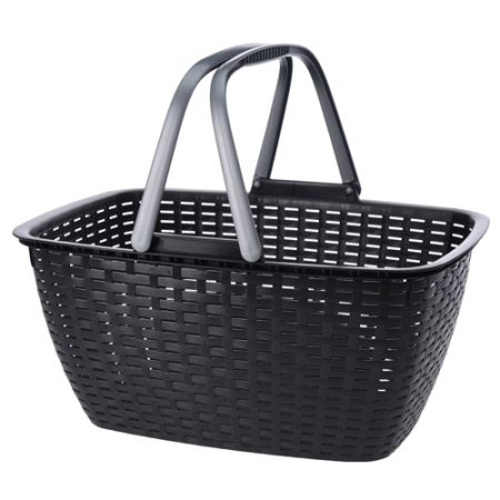 Nákupní košík - ratanový 43x30x21 cm, 1ks