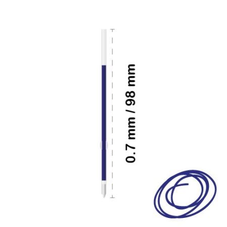 Náplň do kuličkových per s tlačítkovým systémem ovládání PILOT, modrá