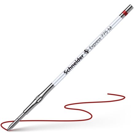 Náplň do kuličkových per SCHNEIDER Express 775 M (0,5 mm) červená Náplň do kuličkových per SCHNEIDER Express 775 M (0,5 mm) červená