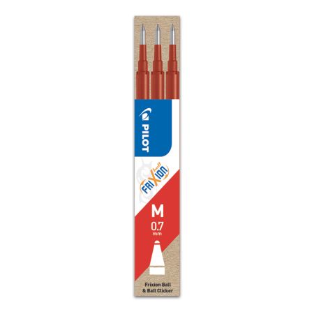 Náplň gumovací PILOT Frixion 0,7 mm/3 ks - červená