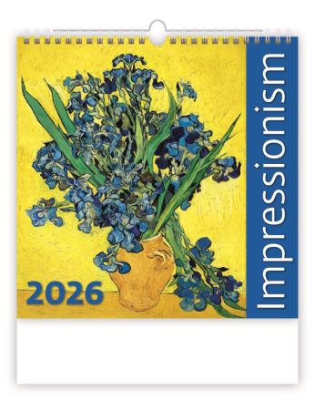 Nástěnný kalendář 2026 Impresionismus