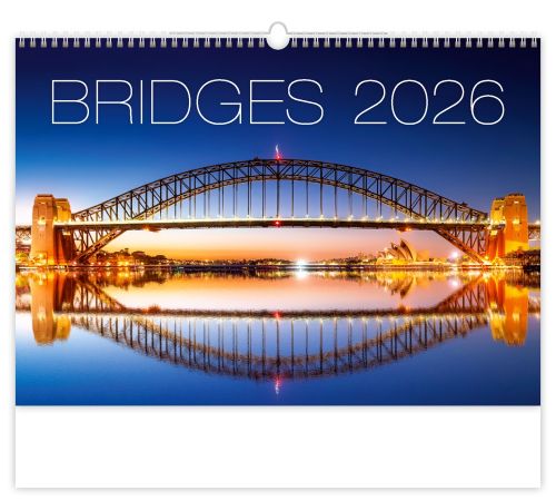 Nástěnný kalendář 2026 Mosty
