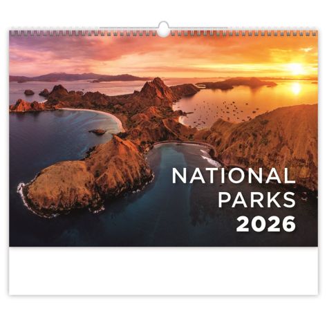 Nástěnný kalendář 2026 Národní parky